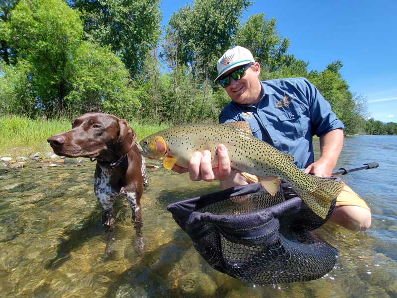 Spring Fishing on the Yakima River can be rewarding. - Top Fly Guides